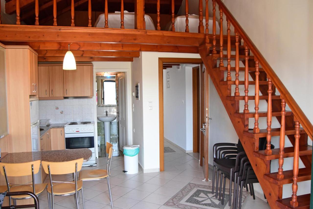 Irides Apartments Megalochori  エクステリア 写真